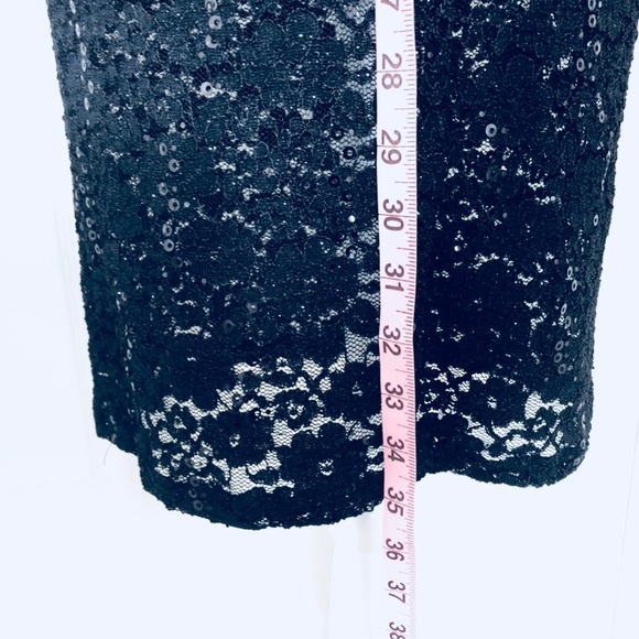 🔥Black Sheer Sequined Dress Sexy - Picture 6 of 7